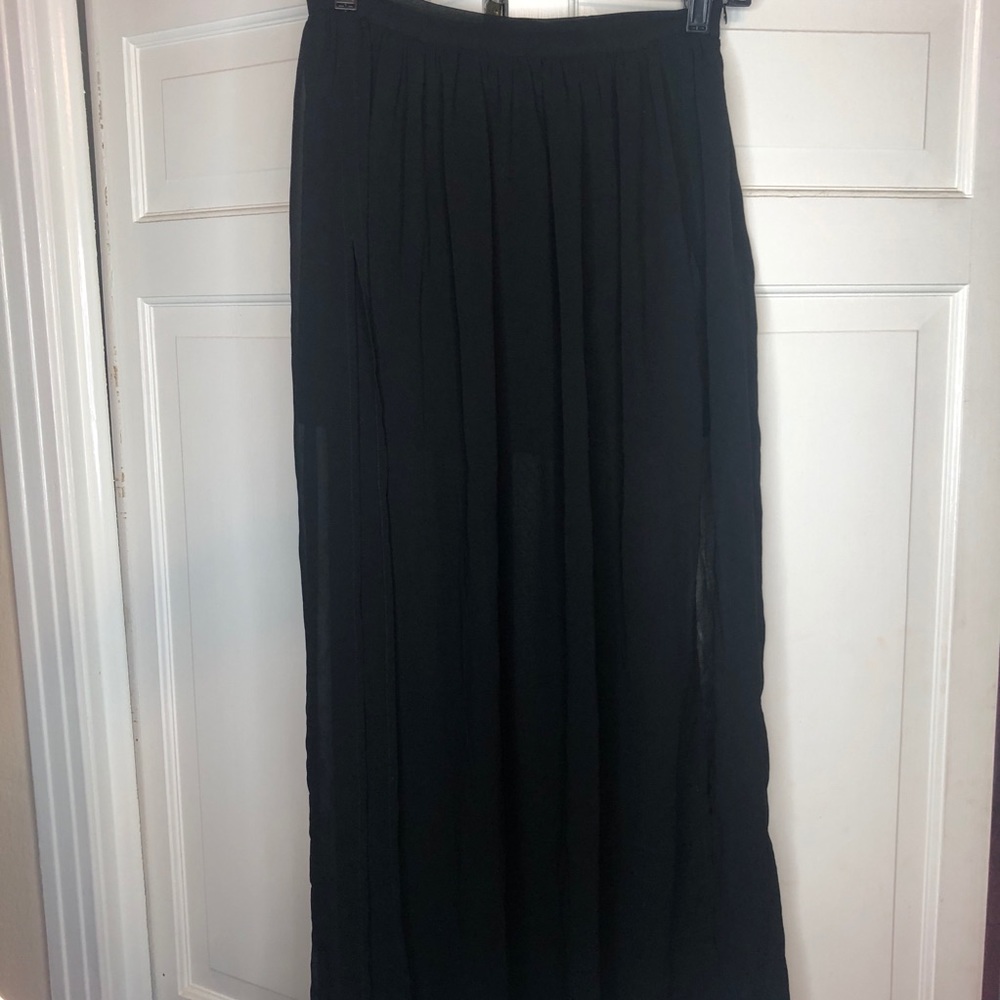 Black Maxi Skirt
